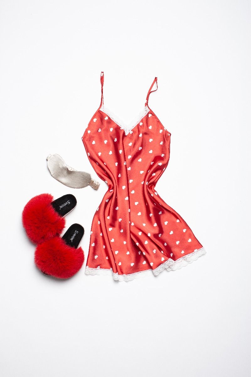 Women's Satin Nightgown Plus Size Solid Long Slip Sleep Dress - Walmart.com