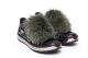 Shoe accessory fox green