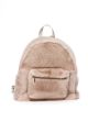 Backpack from mink fur in beige